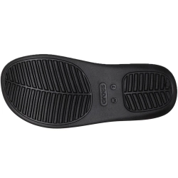 Klapki damskie Crocs Getaway Platform Flip czarne 209410 001